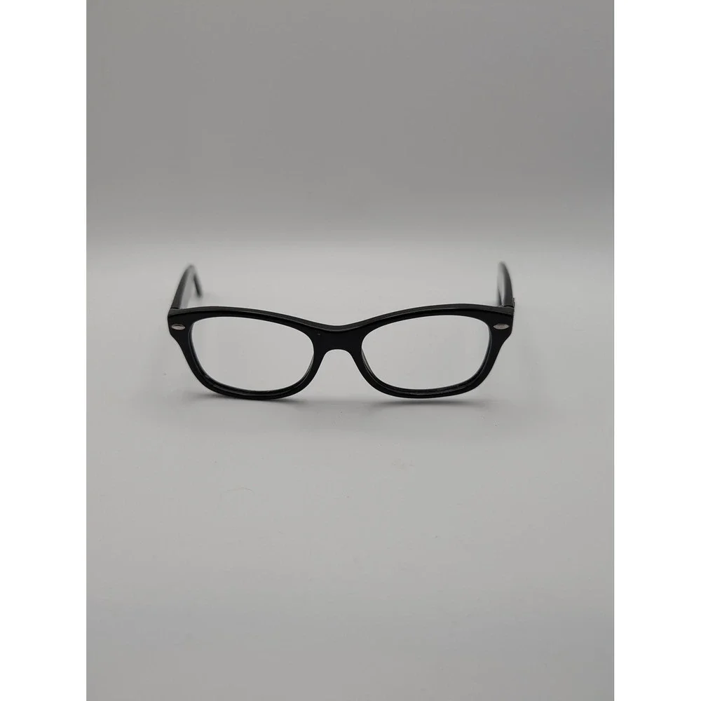 Ray-Ban RB1528 3542 Black Rectangle‎ Eyeglass Frames Only Youth Petite 48-16-130